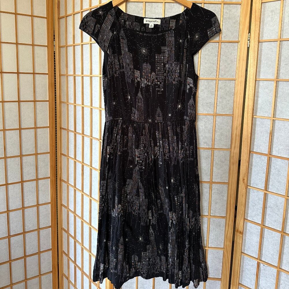 ModCloth Emily and Fin New York City Lights dress